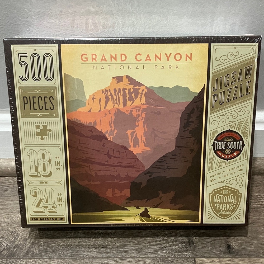 Grand Canyon National Park Jigsaw Puzzle - 500 Pieces, True South